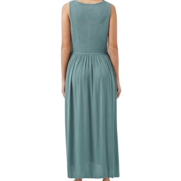 New with Tag Frye Womens Easy Button Down Front Trooper Sleeveless Maxi Dress - Picture 3 of 16